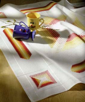 #27840 -- 2-way Huck - red and yellow