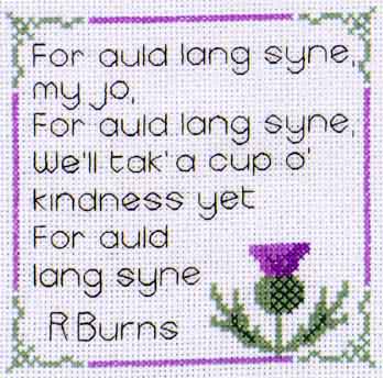#102386 -- Auld Lang Syne (small) Kit
