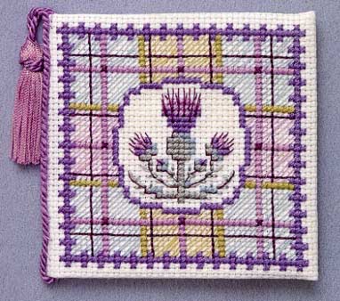 #102724 -- Tartan Thistles Needle Case Kit