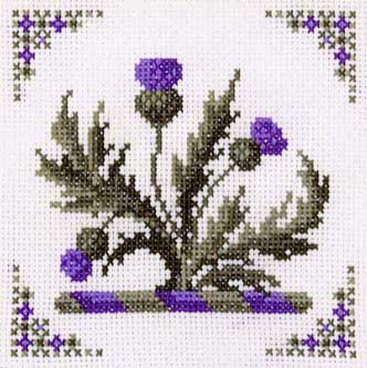 #102727 -- Victorian Thistles Kit