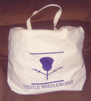 #122119 -- Thistle Needleworks tote bag