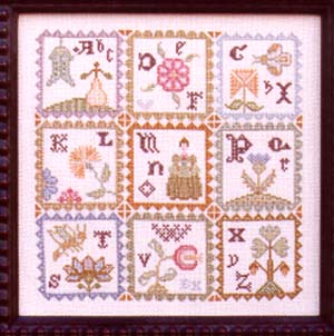 #34141 -- Elizabethan Garden Sampler