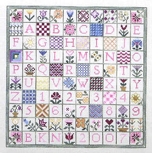 #37183 -- Stop And Stitch The Flowers