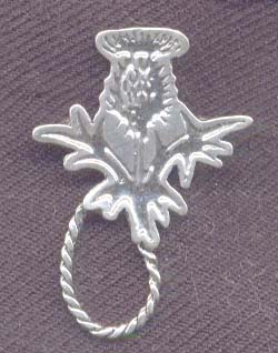 #71386 -- Sterling Silver Thistle Spec Saver