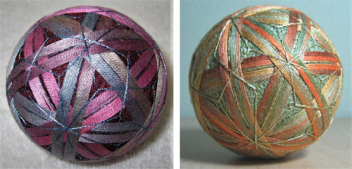 "Temari of the Month" Club -- March project with Robin French "Temari of the Month" Club - March