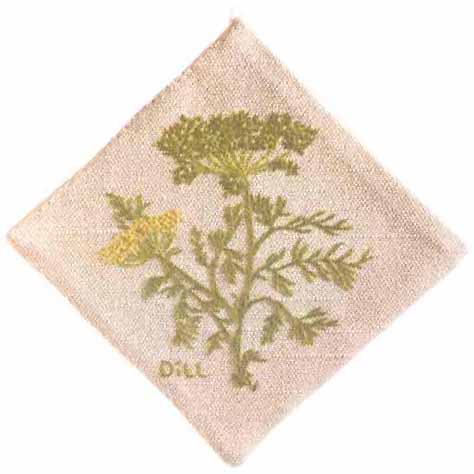 #429 Dill Decorative Potholder