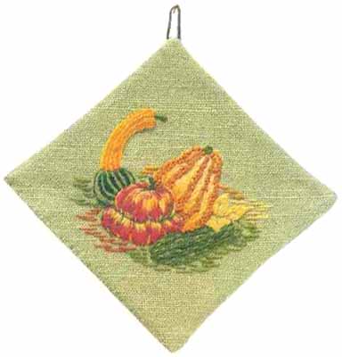 #432 Gourds And Squash Decorative Potholder