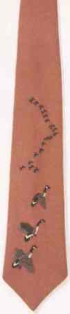 #437 Canada Geese Necktie